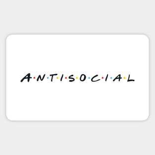 Antisocial Sticker